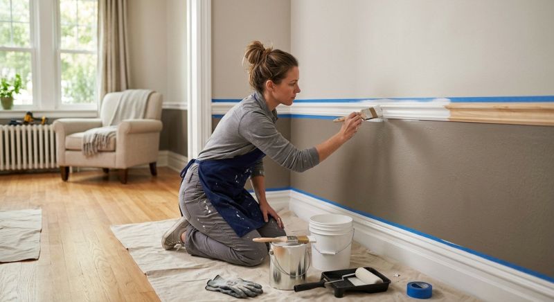 Beadboard Painting in Waco, TX