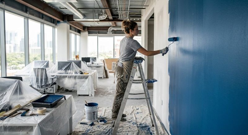 Office Painting in Longmont, CO